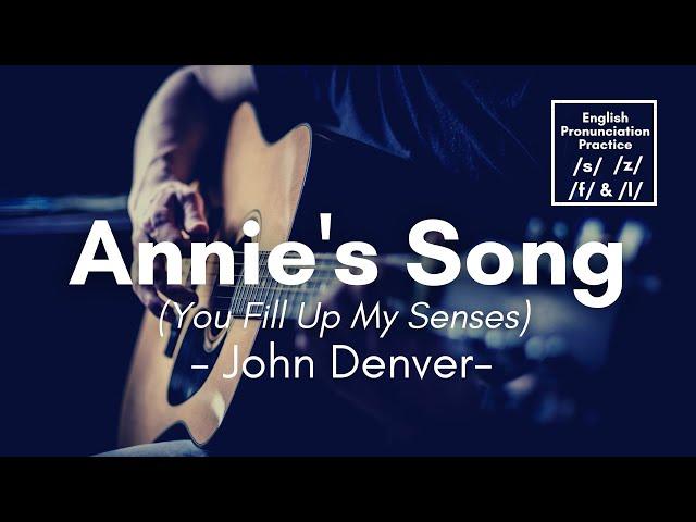 Annie's Song by John Denver (Lyrics) #anniessong