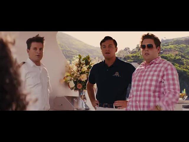 The Wolf Of Wall Street: Yacht Storm Scene [HD]