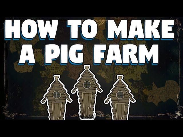 How To Make a Pig Farm in Don't Starve Together - How To Make a Pig Farm in DST