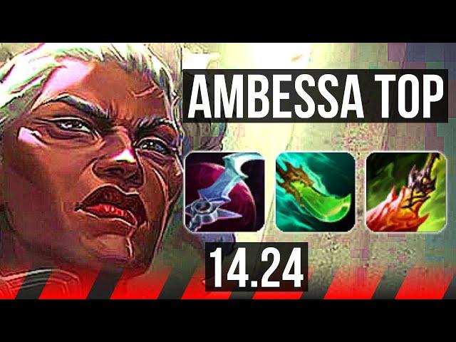 AMBESSA vs GRAVES (TOP) | KR Diamond | 14.24