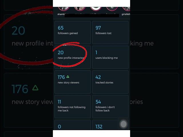 How to see who viewed your Instagram profile #Shorts