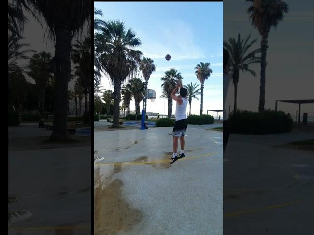 Therapy #basketball #ballislife #buckets #swish #3pointer #beach #court