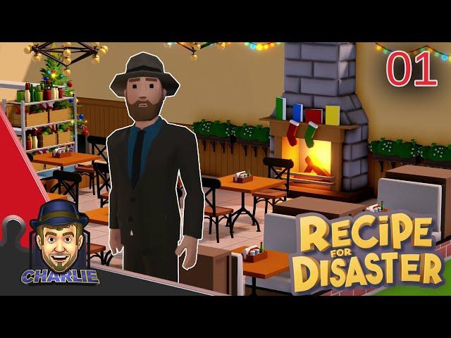 CHARLIE'S HOLIDAY STEAKHOUSE! - Recipe For Disaster Gameplay - 01