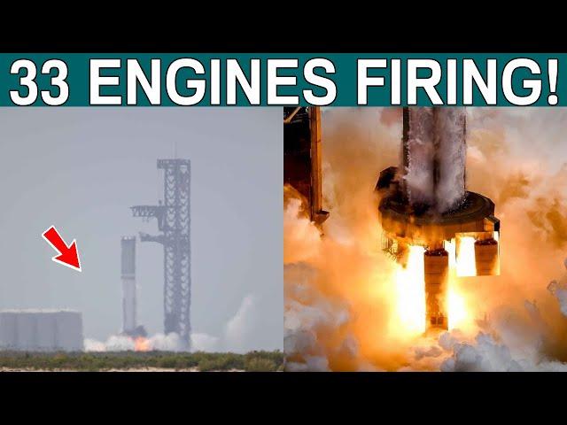 Another 33 Engines Static Fire Test Happening....