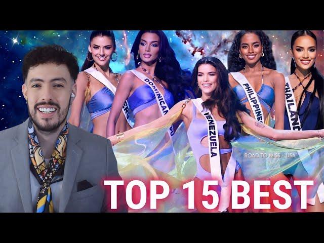 Miss Universe 2024 TOP 15 BEST SWIMSUIT COMPETITION