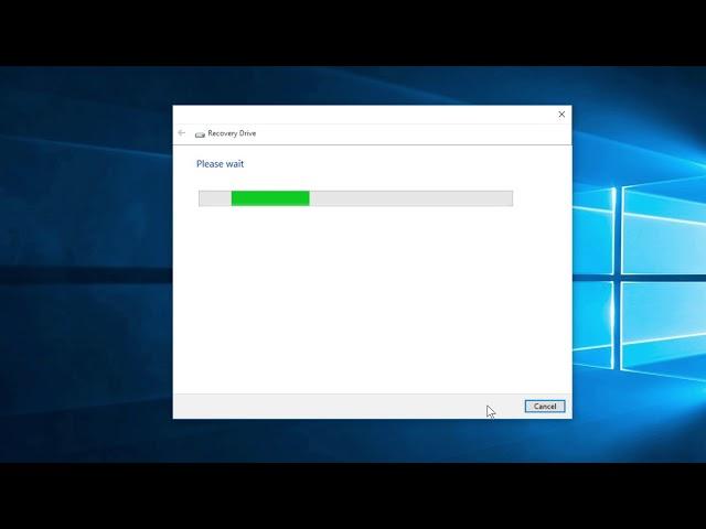 Windows 10 - How to Create a USB Recovery Drive