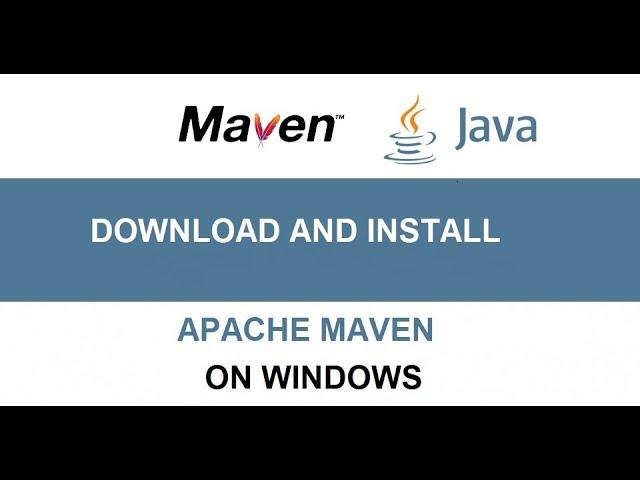 How to download and install Apache Maven on Windows | How to install Java JDK and Maven on Windows