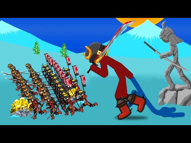 Stick War Legacy NEW Samurai Faction! SAMURAI GIANT - Stick War Legacy Mod Gameplay