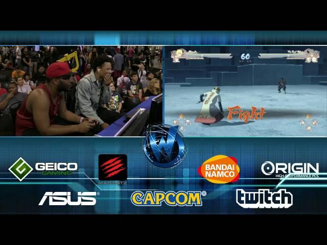 Naruto Shippuden: Ultimate Ninja Storm 4 - Mina Hokad VS. Afro Senju | Top 8 | WW Chicago 2016