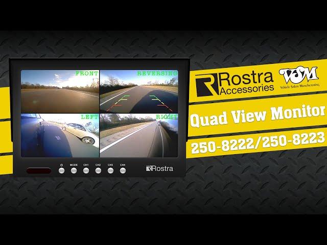 Rostra 250-8222 Quad Screen Monitor