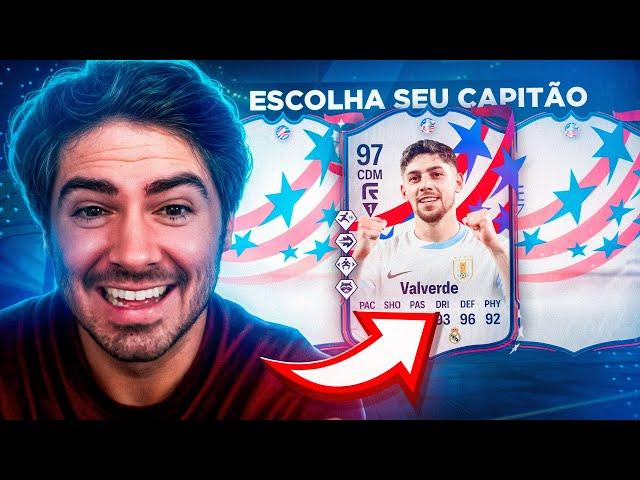 EA SOLTOU AS CARTAS APELONAS E CONSEGUI O VALVERDE 97!!! FUT DRAFT FC 24