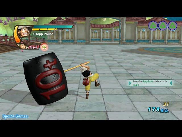 Usopp All Skill & Ultimate Attack - Onepiece Pirate Warrior 3