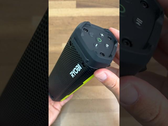 New RYOBI Portable Speaker Cranks Up! 