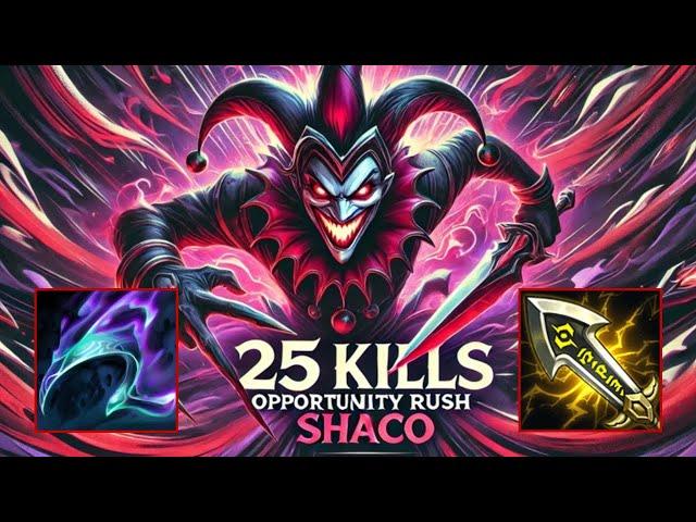 25 Kills Nuke Shaco Build! - S14 Emerald Ranked! [League of Legends] Full Gameplay - Infernal Shaco