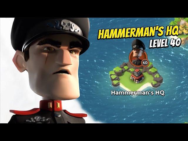 How to Beat Hammerman's HQ 40 - Boom Beach