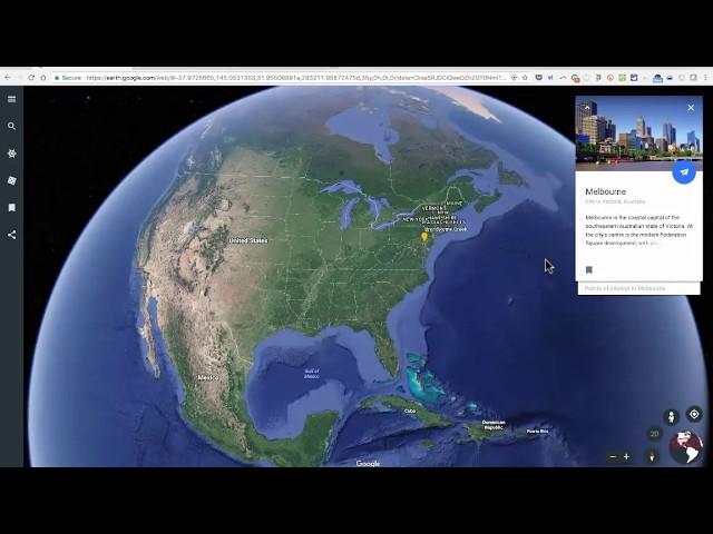 New ONLINE Google Earth: Web-Based Google Earth