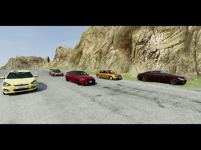 Самый веселый бешеный спуск в beamNG.Drive №6 #beambeamngdrive #beamng #beamngdrive