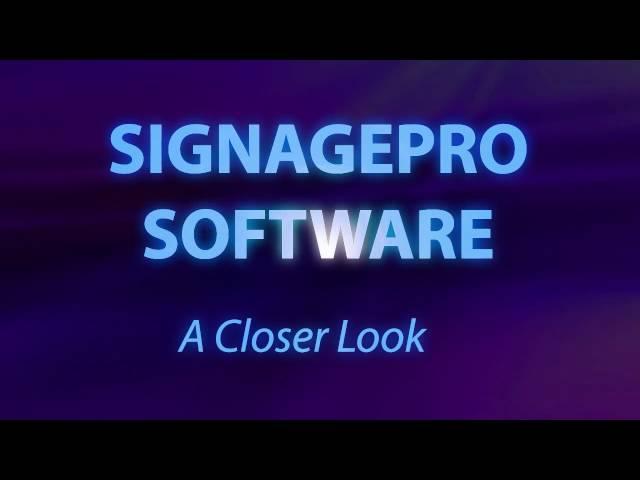 SignagePro Digital Signage Solution - SmartAVI