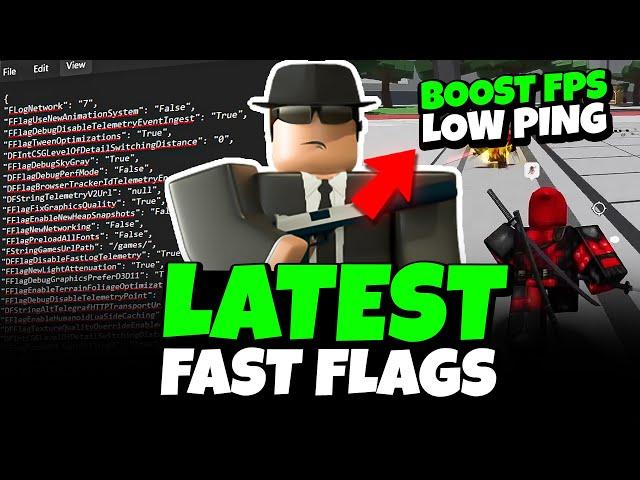 LATEST FPS UNLOCKER & BLOXSTRAP FAST FLAGS FOR ROBLOX!  (FPS BOOST + LOW PING)