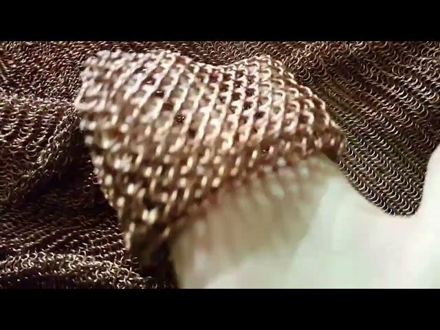 Hot Sale Decorative Stainless Steel Chain Mail Ring Mesh Curtain