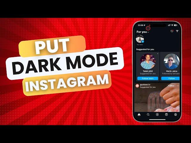 How To Put Dark Mode On Instagram