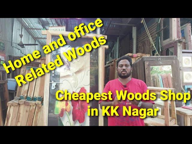 Best lowest price New and Old wood / Chennai KK Nagar Market / Old scrap Market /பழைய ஸ்கிராப் சந்தை