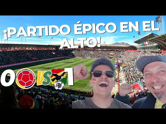 ¡Partido Épico en El Alto! Bolivia vs. Colombia - Altura y Pasión en las Eliminatorias"