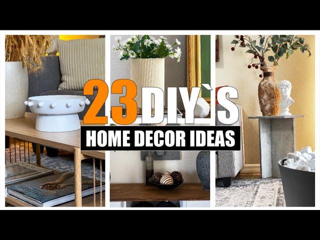 ⭐️ THE BEST 23 IDEAS TO DECORATE YOUR HOME with cheap and easy-to-make materials 2024