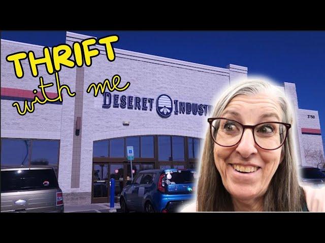 What I Found at Deseret Industries Will Surprise You!  Thrift With Me!