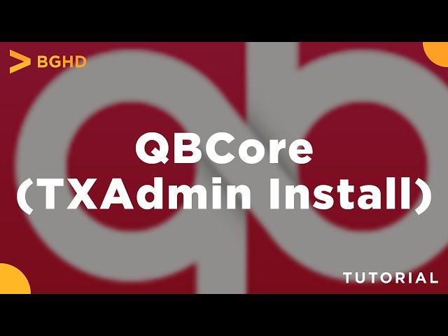 FiveM QBCoreFramework Server Creation (txAdmin Easy Installer)