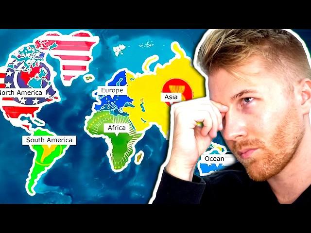 The Strongest Continent According to YouTube Shorts...