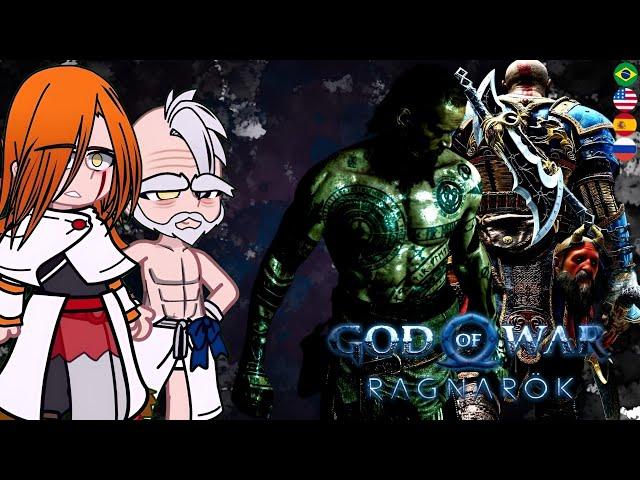 Gods | Record of Ragnarok | react to Kratos vs Baldur | Part 1 |[]