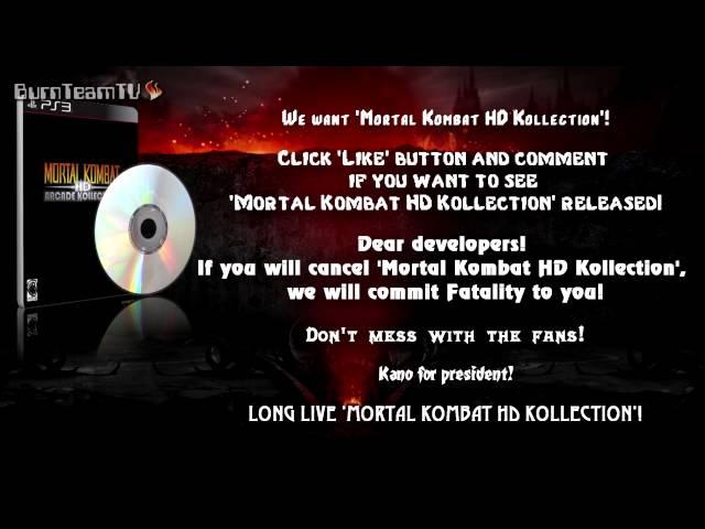 BurnTeamTV pres. MK HD Arcade Kollection (Video Petition) (HD 1080p)