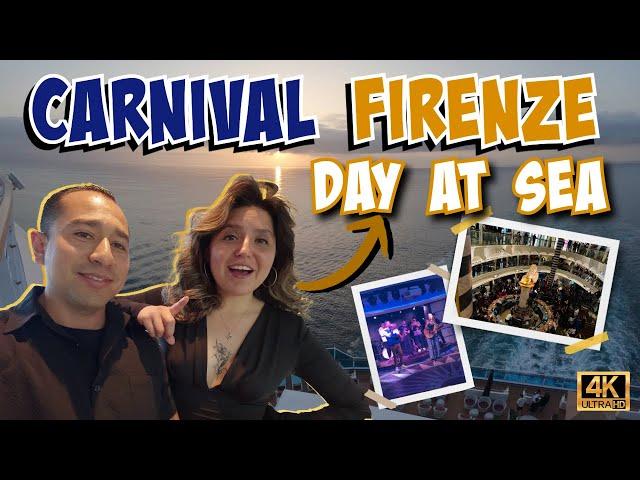 Carnival Firenze Cruise - SEA DAY | Ropes Course | New Playlist Show "Dear Future Husband"