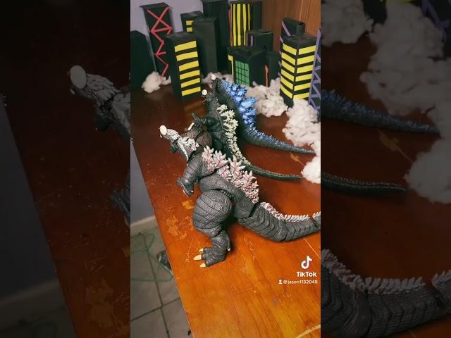 what did they saw???#actionfigures #godzilla