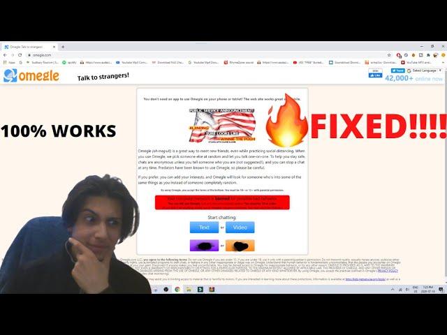 HOW TO: get unbanned from omegle (2024) works every time! (READ DESCRIPTION)