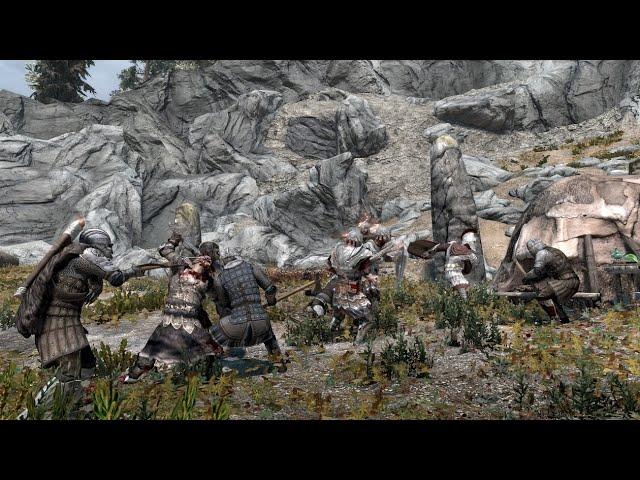 Octarin and the 11th. Ep7 Enemies aplenty. Wolves and Stormcloaks and Bandits oh my! Loreplay Skyrim