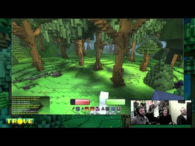 Trion Worlds Trove Live Stream!