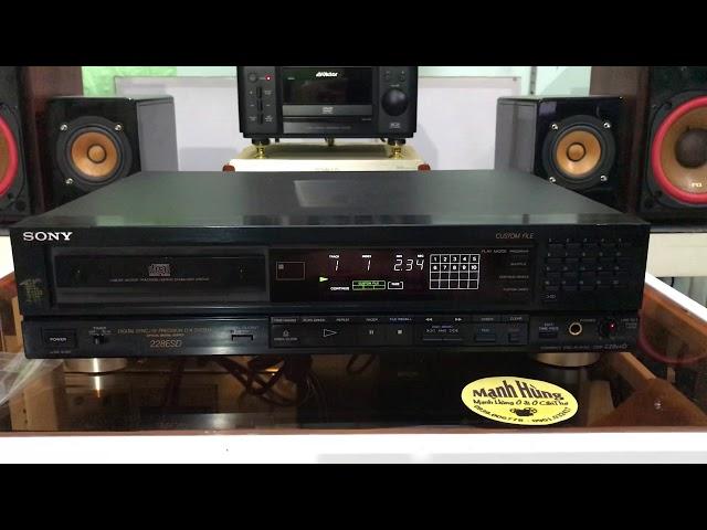 Cd #SONY CDP-228ESD