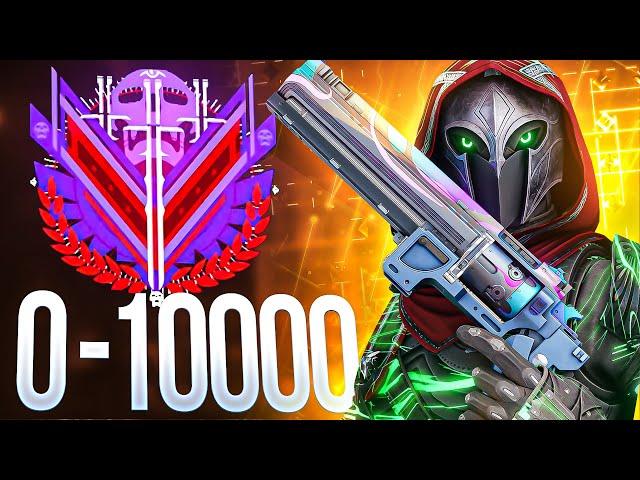 Full Solo Comp from 0 to Ascendant (10k Max Rank) | Hunter Strand gameplay