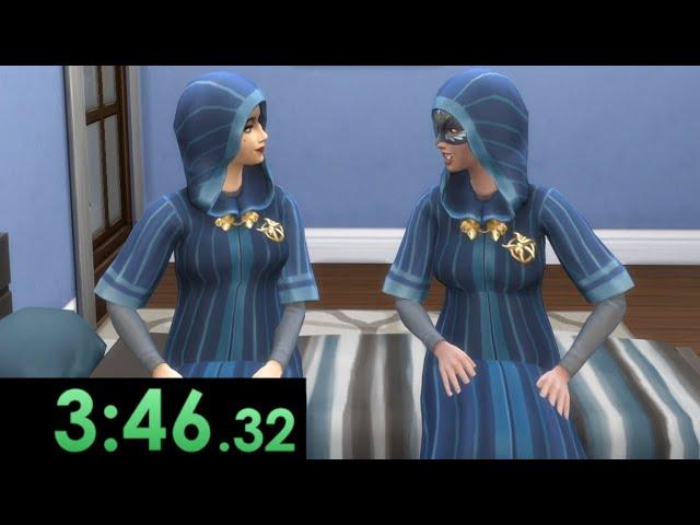 I speedrun joining a cult in The Sims 4