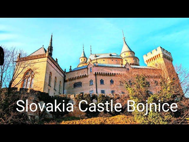 Most beautiful castle Bojnice in Slovakia - Bojnický Zámok