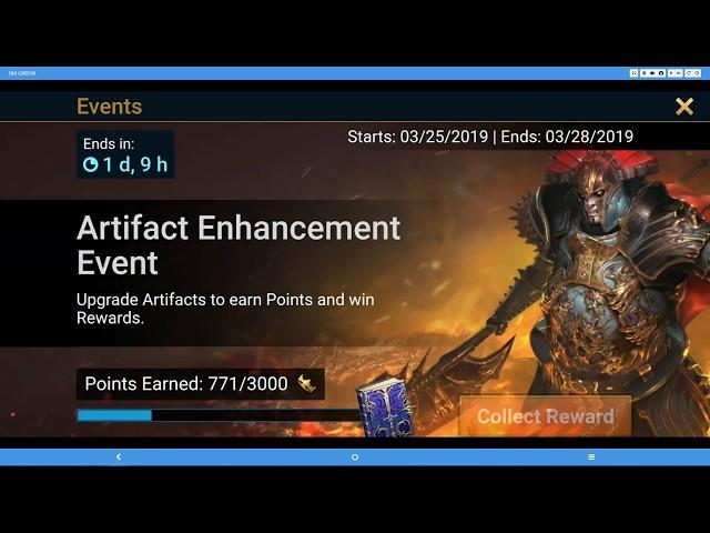 Raid Shadow Legends   Artifact Enhancement Event - SKNOVA