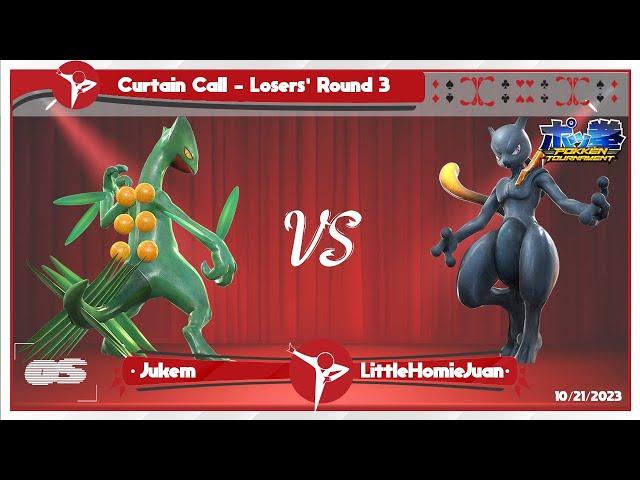 Curtain Call Losers' Round 3: Jukem (Sceptile) vs LittleHomieJuan (Shadow Mewtwo)