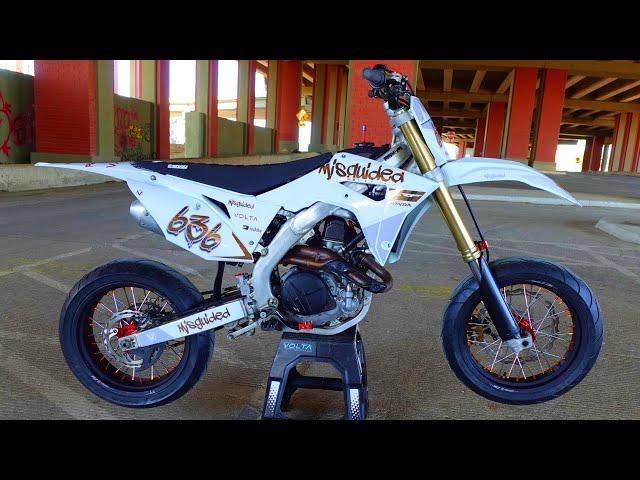 My New SUPERMOTO!! (CRF450R)