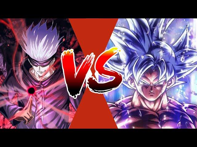 GOKU VS SATORO GOJO BATALHA MORTAL