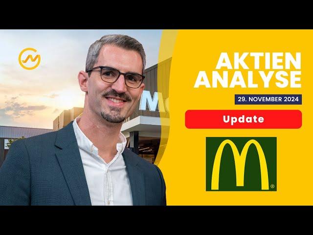 McDonald’s Aktienanalyse 2024 // Update // Krise oder Kaufgelegenheit?