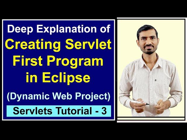 #3 Servlet Program using Eclipse || Creating Dynamic Web Project in Eclipse #3