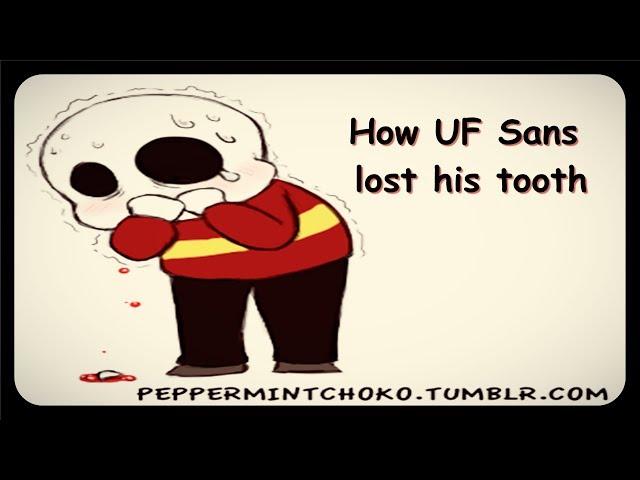 How UF Sans lost his tooth - Underfell Comic Dub