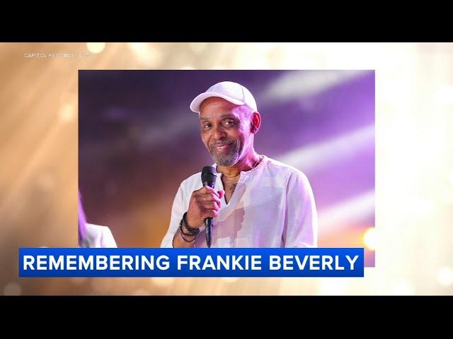 Philadelphia legend, soul singer Frankie Beverly dies at 77